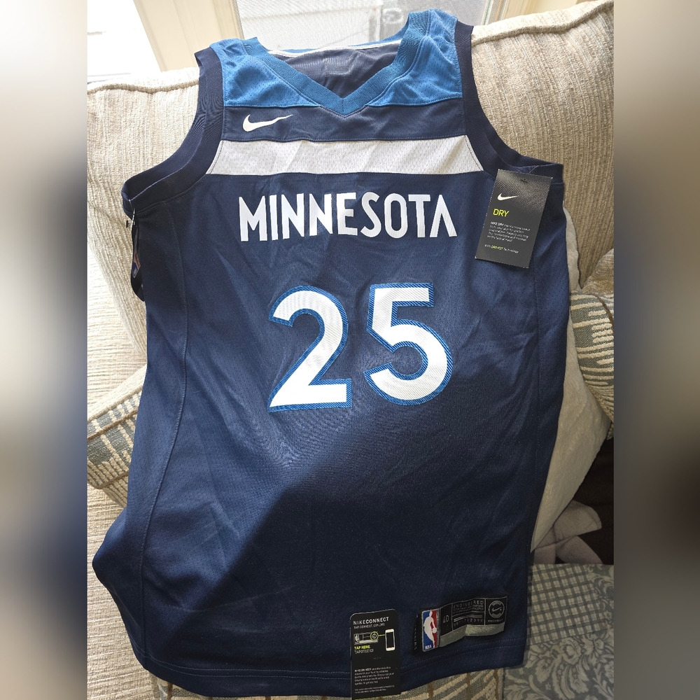 Brand New Size 40 Small Nike Minnesota Timberwolves Derrick Rose Nike Jersey